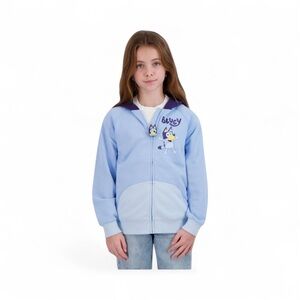 Bluey & Friends French Terry Kids Jacket Size XS 4/5 New